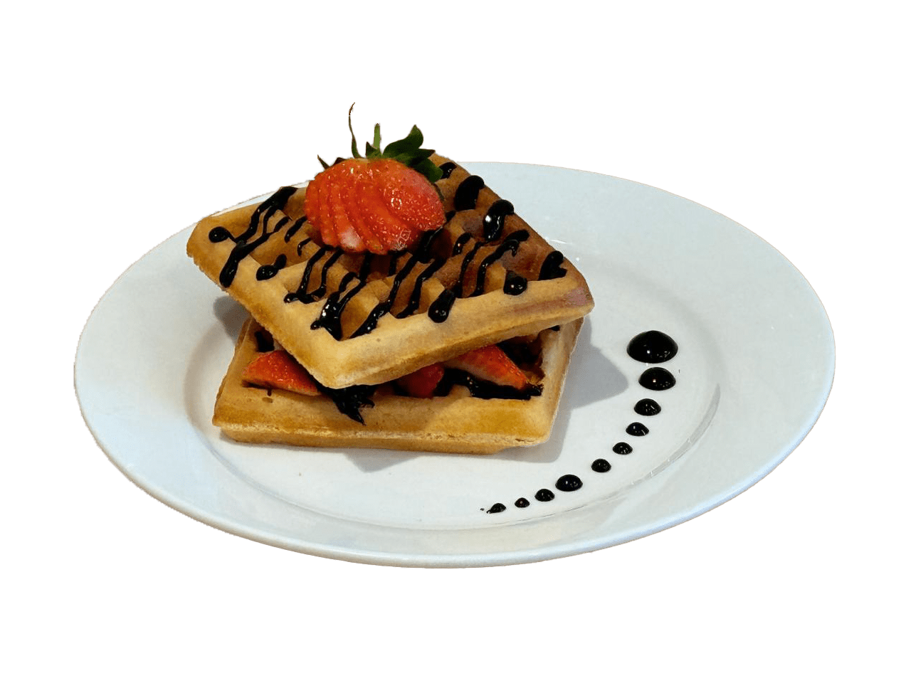 CHOCO STRAWBERRY WAFFLE